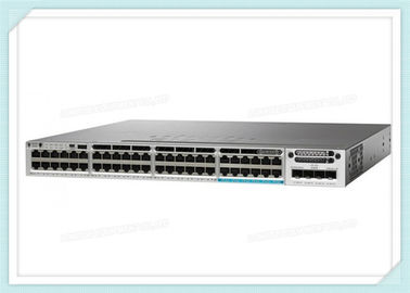 Cisco Catalyst WS-C3850-48U-E สวิตช์เลเยอร์ 3 - 48 * 10/100/1000 อีเธอร์เน็ตพอร์ต UPOE บริการ IP จัดการโดยวางซ้อนกันได้
