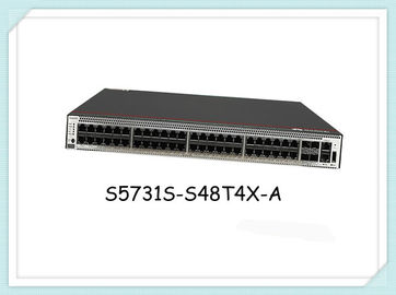 สวิทช์เครือข่ายของหัวเว่ย S5731S-S48T4X-A 48 X 10/100 / 1000Base-T พอร์ต 4 X 10 Gig SFP +
