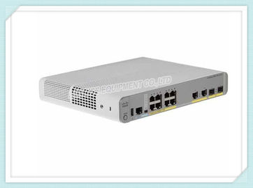 WS-C2960CX-8PC-L Cisco Switch Catalyst 2960CX PoE+ เครือข่าย สวิตช์ไฟเบอร์ออปติก 8 ท่า 3 ชั้น