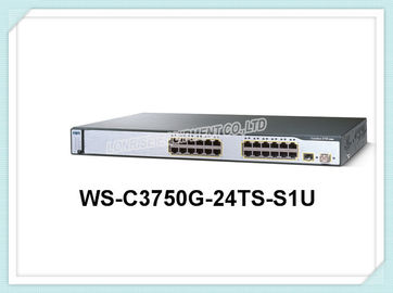 สวิตช์ของ Cisco WS-C3750G-24TS-S1U 24 สวิตช์กิกะบิตอีเธอร์เน็ตที่มีการจัดการ