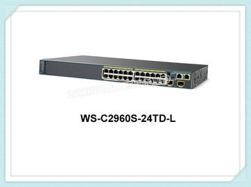 Cisco Switch WS-C2960S-24TD-L สวิตช์อีเธอร์เน็ต Catalyst 2960S 24 Gige, 2 X 10G SFP + ฐาน Lan