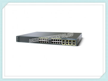 สวิตช์เครือข่าย Cisco WS-C3750X-48PF-S Catalyst 48 พอร์ตกิกะบิตสวิตช์ Poe พร้อมบริการ IP ต่อใบอนุญาต