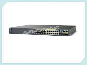 Cisco Network Switch WS-C2960S-24PS-L Gigabit PoE + สวิตช์ IOS GigE PoE 370W 4 x SFP LAN ฐาน