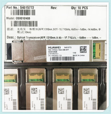 Huawei S4015772 ตัวรับส่งสัญญาณออปติคอล OSX010N08 10.71Gb / S XFP Singlemode LC 10 กม.
