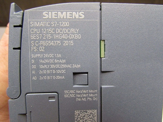 Siemens 6ES7 215-1AG40-0XB0 โมดูลใหม่ในแพคเกจเดิมการจัดส่งสำหรับรายการนี้คือ 2-3 สัปดาห์