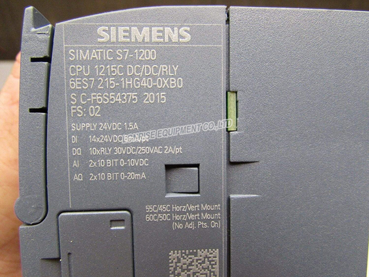 Siemens 6ES7 215-1AG40-0XB0 โมดูลใหม่ในแพคเกจเดิมการจัดส่งสำหรับรายการนี้คือ 2-3 สัปดาห์