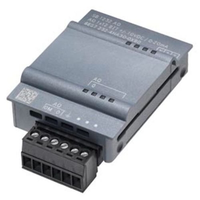 Siemens 6ES7 232-4HA30-0XB0 SIMATIC S7-1200 เอาต์พุตอนาล็อก SB 1232 1 AO 10VDC (12 BIT RES) หรือ 0-20 MA (11 BIT RES)