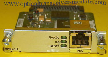 HWIC-1FE Cisco Router Modules HWIC-1FE Fast Ethernet Layer 3 WAN การ์ดอินเตอร์เฟส