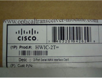 การ์ดอินเตอร์เฟซ WAN ความเร็วสูง Cisco Router Modules HWIC-2T Cisco Router การ์ดอินเตอร์เฟส WAN ความเร็วสูง