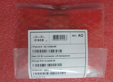 X2-10GB-SR 1000Base T SFP Transceiver Module 0°C - 70°C อุณหภูมิการทํางาน X2-10GB-SR