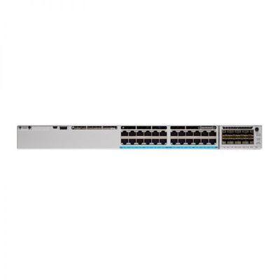 Cisco C9300-24U-E Catalyst 9300 สวิตช์สิ่งจำเป็นเครือข่าย UPOE 24 พอร์ต