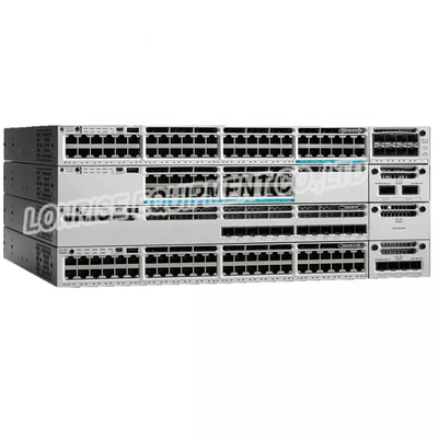 C9300-24S-A Cisco Switch Catalyst 9300 24 พอร์ต GE SFP สวิตช์อัปลิงค์แบบแยกส่วน