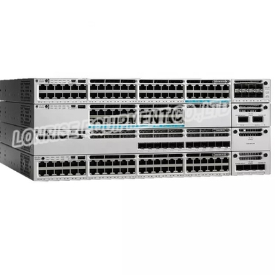 C9300-24S-E Cisco Switch Catalyst 9300 24 พอร์ต GE SFP สวิตช์อัปลิงค์แบบแยกส่วน