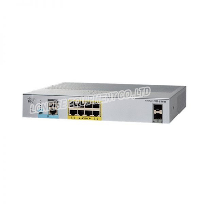 Cisco WS-C2960L-8PS-LL Catalyst 2960-L สวิตช์ 8 พอร์ต GigE พร้อม PoE 2 x 1G SFP LAN Lite