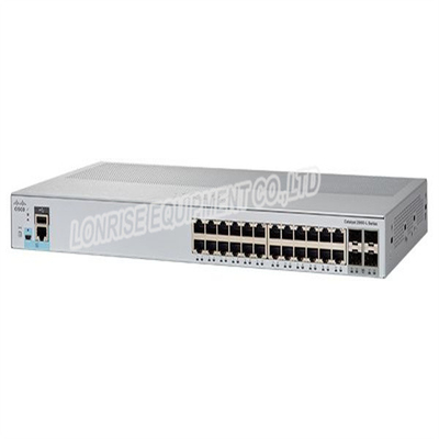 Cisco WS-C2960L-24TS-LL Catalyst 2960-L สวิตช์ 24 พอร์ต GigE 4 x 1G SFP LAN Lite