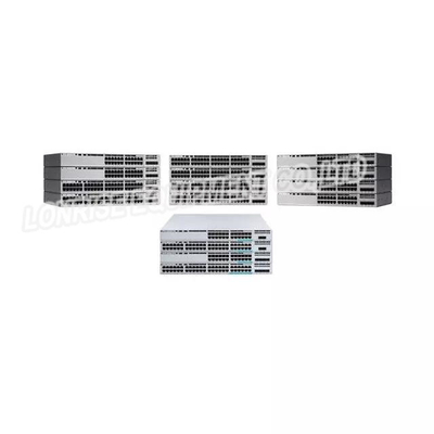 C9300-48S-E Cisco Switch Catalyst 9300 48 พอร์ต GE SFP สวิตช์อัปลิงค์โมดูลาร์