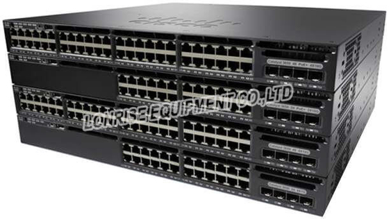 Cisco พร้อมส่งสวิตช์พอร์ตอีเทอร์เน็ต WS-C3650-48FS-S สวิตช์ 3650 48 พอร์ตแบบเต็มพอร์ต