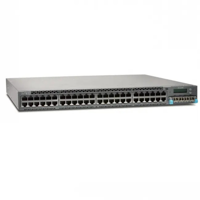 EX4300 48P สวิตช์อีเธอร์เน็ตของ Cisco สวิตช์ไฟเบอร์ sfp เทอร์มินัลออปติคัลซีรี่ส์ต้นฉบับใหม่