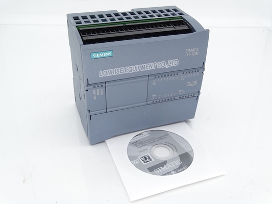 ใหม่ Original 6ES7214-1BG40-0XB0 Siemens S7-1200 CPU 1214C ขนาดกะทัดรัด CPU AC / DC / RLY Onboard I/O