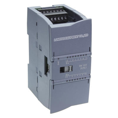 ใหม่ Original 6ES7223-1PH32-0XB0 Siemens S7-1200, DIGITAL I/O SM 1223, 8 DI / 8 DO RLY