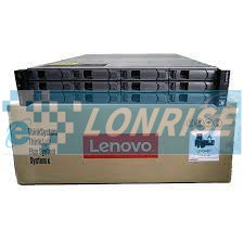 ที่เก็บข้อมูล Lenovo ThinkSystem DE 120S 2U12 LFF ชั้นวางคอมพิวเตอร์แบบขยายได้