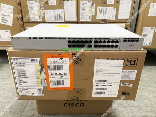 สวิทช์อีเทอร์เน็ต POE 24 ท่าทางใหม่ของ Cisco Catalyst 9200 พร้อมระบบ Network Essentials C9200-24T-E