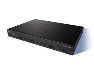 ISR4321-V/K9 50Mbps-100Mbps ระบบผ่าน 2 WAN/LAN Port 1 SFP Port Multi-Core CPU 2 NIM Voice Bundle WAAS