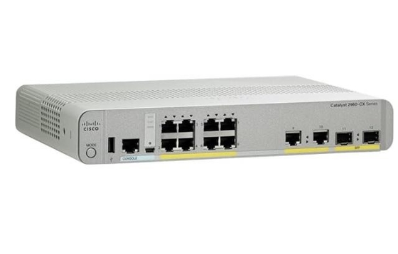 WS-C2960CX-8TC-L 8 Gigabit Ethernet Ports 2 1G SFP และ 2 1G Copper Uplinks Enhanced จํากัด