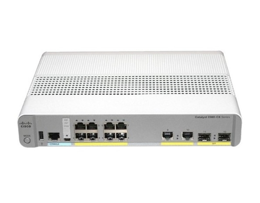 WS-C3560CX-8PC-S 8 - Port Compact Switch Layer 3 POE- 8 X 10/100/1000 สายพานอีเทิร์น