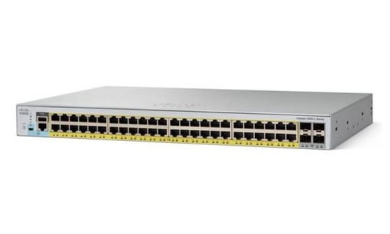 WS-C2960L-48PS-LL Catalyst 2960-L Switch 48 Port GigE With PoE 4 X 1G SFP LAN Lite (เอเชียแปซิฟิก หมายเลขชิ้น: WS-C2960)