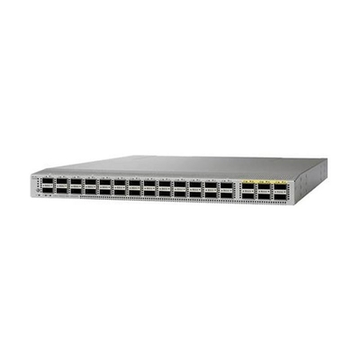 N9K-C9332PQ Cisco Nexus 9332PQ Switch 32 X 40-Gbps สายพานขนาดเล็กที่ปรับปรุงสี่แบบ (QSFP +)