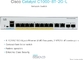 สวิตช์เครือข่าย Cisco Catalyst 1000-8T-2G-L 8 จิกาบิต เอเธิร์นเน็ต (GbE) Port 2X 1G SFP/RJ-45 Combo Port