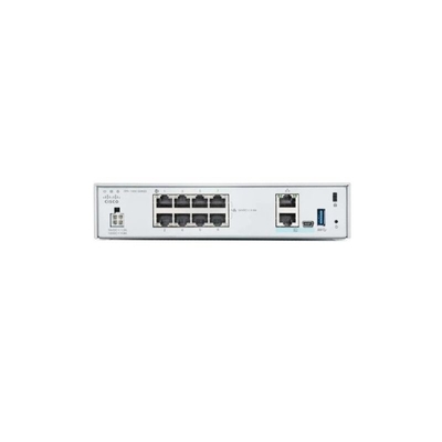 FPR1010-NGFW-K9 Cisco Secure Firewall Firepower 1010 อุปกรณ์ที่มีโปรแกรม FTD, Port Ethernet (GbE) 8 กิกะบิต