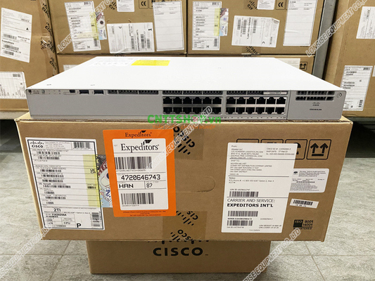 C9200-24T-E ซีซโก้ 9200 ซีรีส์ 24 Port POE Ethernet Switch C9200-24T-E สต๊อกใหม่