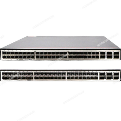 CE6857-48S6CQ-EI สวิตช์ศูนย์ข้อมูล Huawei ใหม่ที่ปิด CE 6800 ซีรี 48-Port 10GE SFP 6X100GE QSFP28
