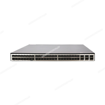 CE6857E-48S6CQ-B พร้อมใช้งาน Huawei 48 10GE SFP+ 6 100GE QSFP28 2 แอคไฟฟ้า 4 กล่องแฟน