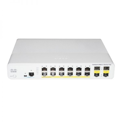 WS C2960C 12PC L Catalyst 2960 C Series FE Switch 12 FE PoE 2 x การเชื่อมต่อแบบสองแบบ