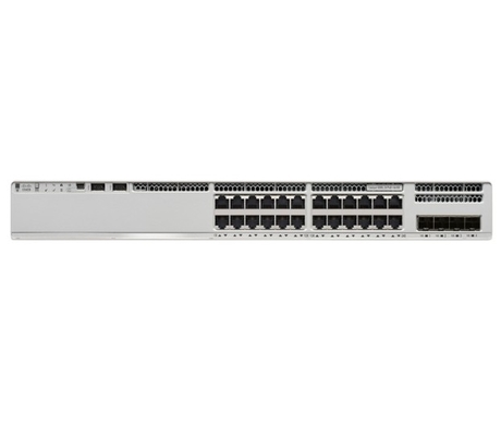 C9300L-24P-4G-A Cisco Catalyst 9300L Switches 24-Port Fixed Uplinks PoE+ 4X1G Uplinks ข้อดีของเครือข่าย