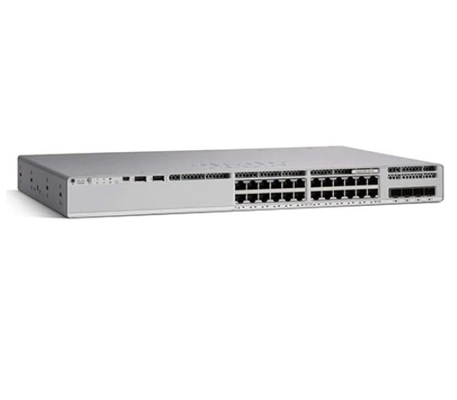 C9300L-24P-4G-A Cisco Catalyst 9300L Switches 24-Port Fixed Uplinks PoE+ 4X1G Uplinks ข้อดีของเครือข่าย