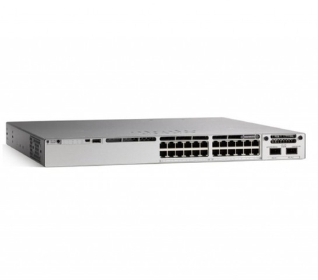 C9300L-24P-4G-A Cisco Catalyst 9300L Switches 24-Port Fixed Uplinks PoE+ 4X1G Uplinks ข้อดีของเครือข่าย