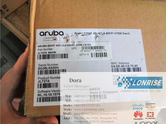 Jl727a ปิดใหม่ ArubaEnterprise Ethernet บริหาร 10gbe 48 Port Poe Switch กิกะบิต