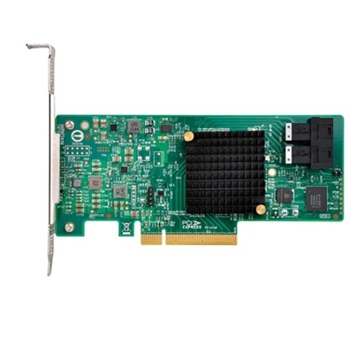 9311-8i LSI Broadcom 9311-8i LSI Host Bus Adapter 8 Port SAS PCIe 3.0 HBA การ์ด 12Gb/s การสนับสนุน Raid 0/1/1E/10
