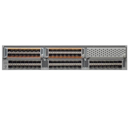 N5K-C5596T-FA - Cisco Nexus 5000 Series Switch Nexus 5596T ชาซี 2RU ด้วย 2PS/4Fans 32x10GT/16xSFP+ สายพาน固定 N5K-C5596T-FA