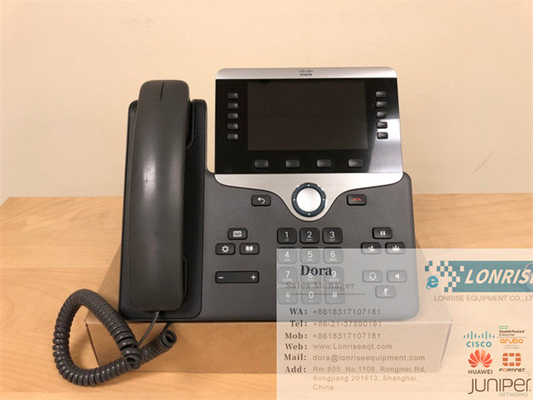 โทรศัพท์ IP VoIP ที่ปิดใหม่ CP-8841-K9= โทรศัพท์ประชุม CP-8841-K9 พร้อมใช้งาน