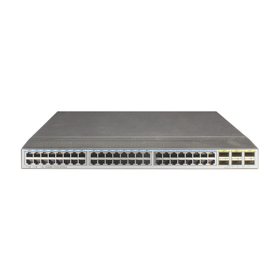 CE6857E-48S6CQ สวิตช์ huawei พร้อมไฟฟ้า 2* AC และกล่องพัดลม 4* ในคลังดี