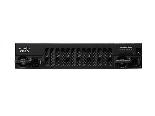 ISR4451 X K9 1to 2G ระบบผ่าน 4 WAN และ LAN Port 4 SFP Port 10 Core CPU การรักษาความปลอดภัยเสียง WAAS Intelligrnt WAN