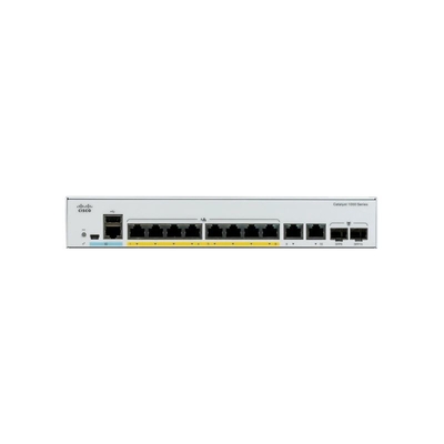 C1000 8T 2G L สวิตช์ Cisco Catalyst 1000 Series เป็นสวิตช์แบบคงที่ จัดการ Gigabit Ethernet สวิตช์ประเภทธุรกิจ