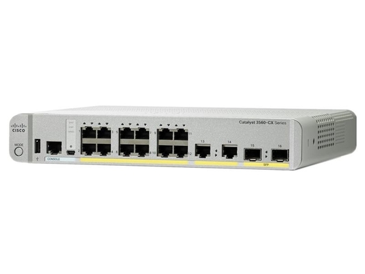 WS C3560CX 12TC S Catalyst Compact Switch 3560-CX 12 Port Compact Switch Layer หมุนหมุนหมุนหมุนหมุน