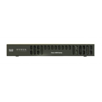 Cisco ISR 4221 SEC Bundle With SEC Lic 35Mbps 75Mbps ระบบผ่าน 2 WAN / LAN Port