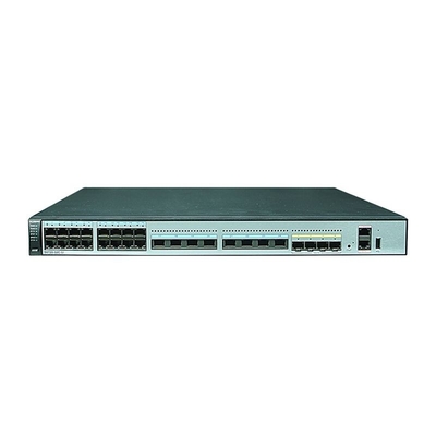 S6720-32C-SI-AC Huawei S6700 Series Switches ให้บริการ 24 Ethernet 100M 1 2.5 5 10G Port, 4 10 Gig SFP+